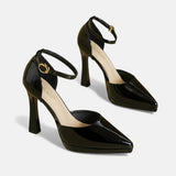 Nola | Women's Heels with Ankle Strap and Block Heel