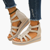 Rylee | Women's Orthopedic Sandals with Adjustable Straps and Rhinestone Detail