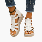 Rylee | Women's Orthopedic Sandals with Adjustable Straps and Rhinestone Detail