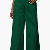 Women's Trousers with High Waist and Side Pockets
