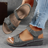 Women's Orthopedic Sandals with Cushioned Footbed and Wedge Sole