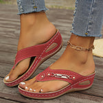 Womens Orthopedic Sandals with Adjustable Straps and Cushioned Sole