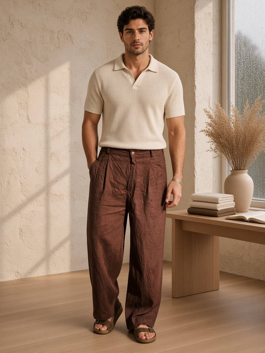 Men's linen pants
