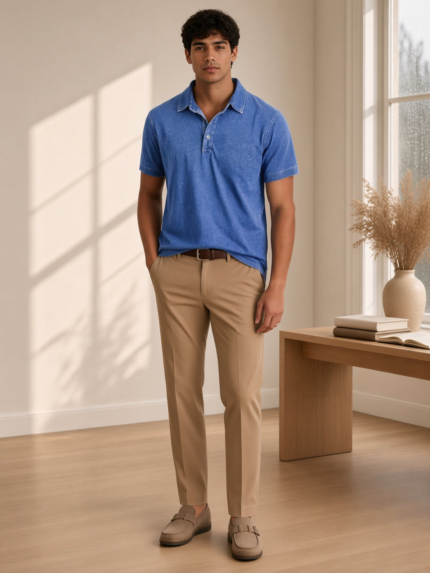 Men's polo shirt
