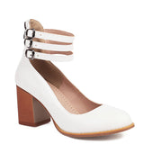 Zara | Womens Orthopedic Sandals with Ankle Strap and Block Heel
