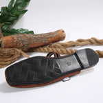 Women's Flat Sandals with T Strap and Buckle