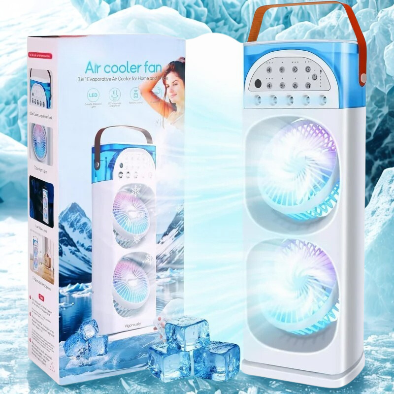 Bavane | Mini Portable Air Conditioner with Humidifier & LED Light
