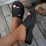 Beatrix | Women's Platform Slippers with Open Toe and Slip-On