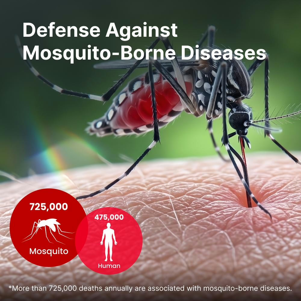 Get Rid Of Mosquitoes With InstaZap Technology