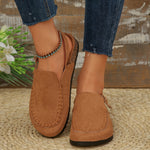 Women's Mules with Round Toe and Buckle