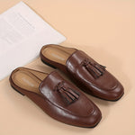 Women's Loafer Shoes with Slip On and Plain Toe