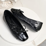 Isobel | Women's Flat Shoes with Square Toe and Slip On