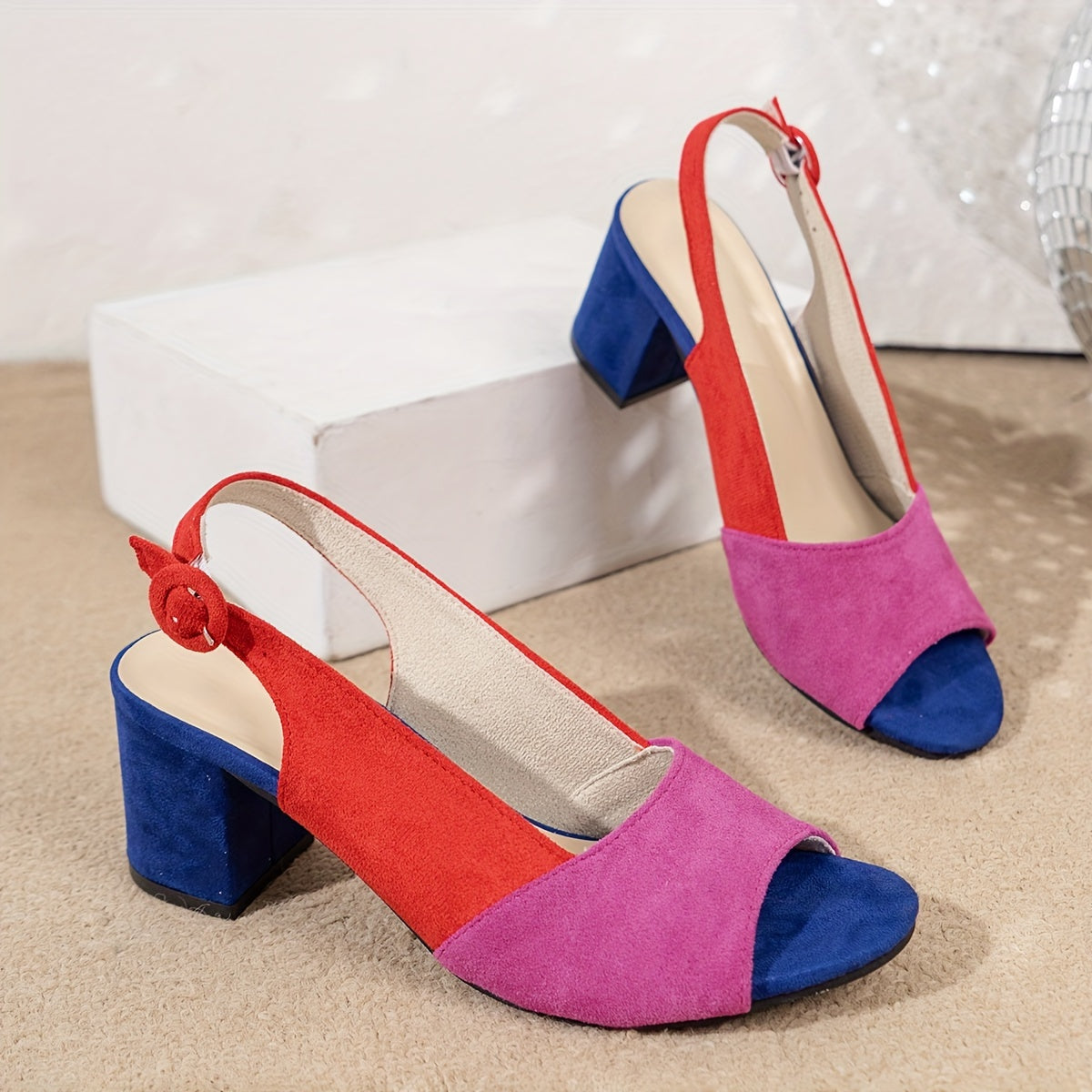 Women's Orthopedic Sandals with Slingback Strap and Cushioned Insole