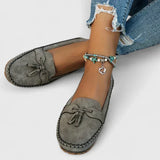 Women's Loafers with Bow Detail and Tassel