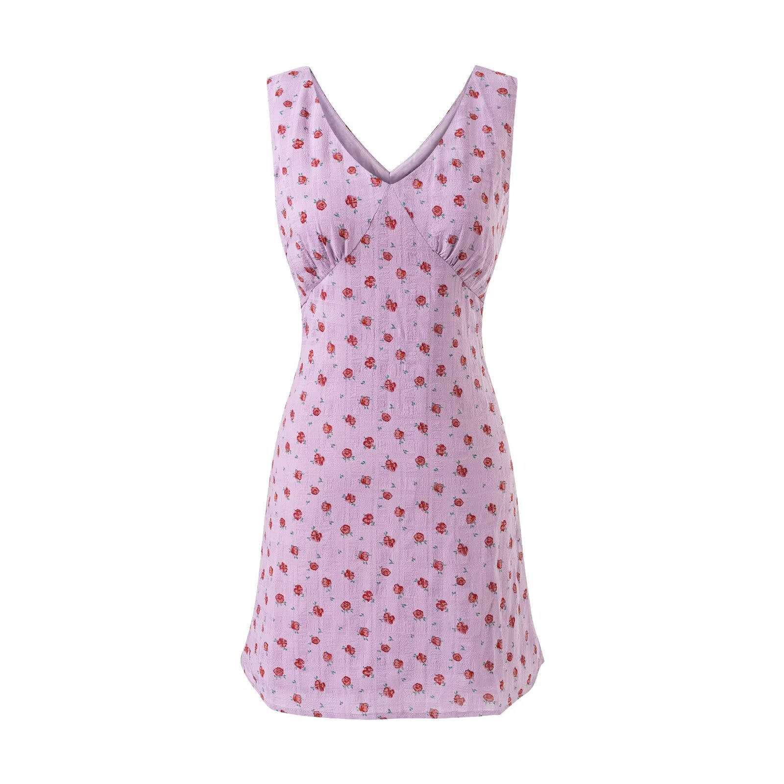 Women’s Sleeveless V-Neck Dress Available in Short and Maxi Lengths