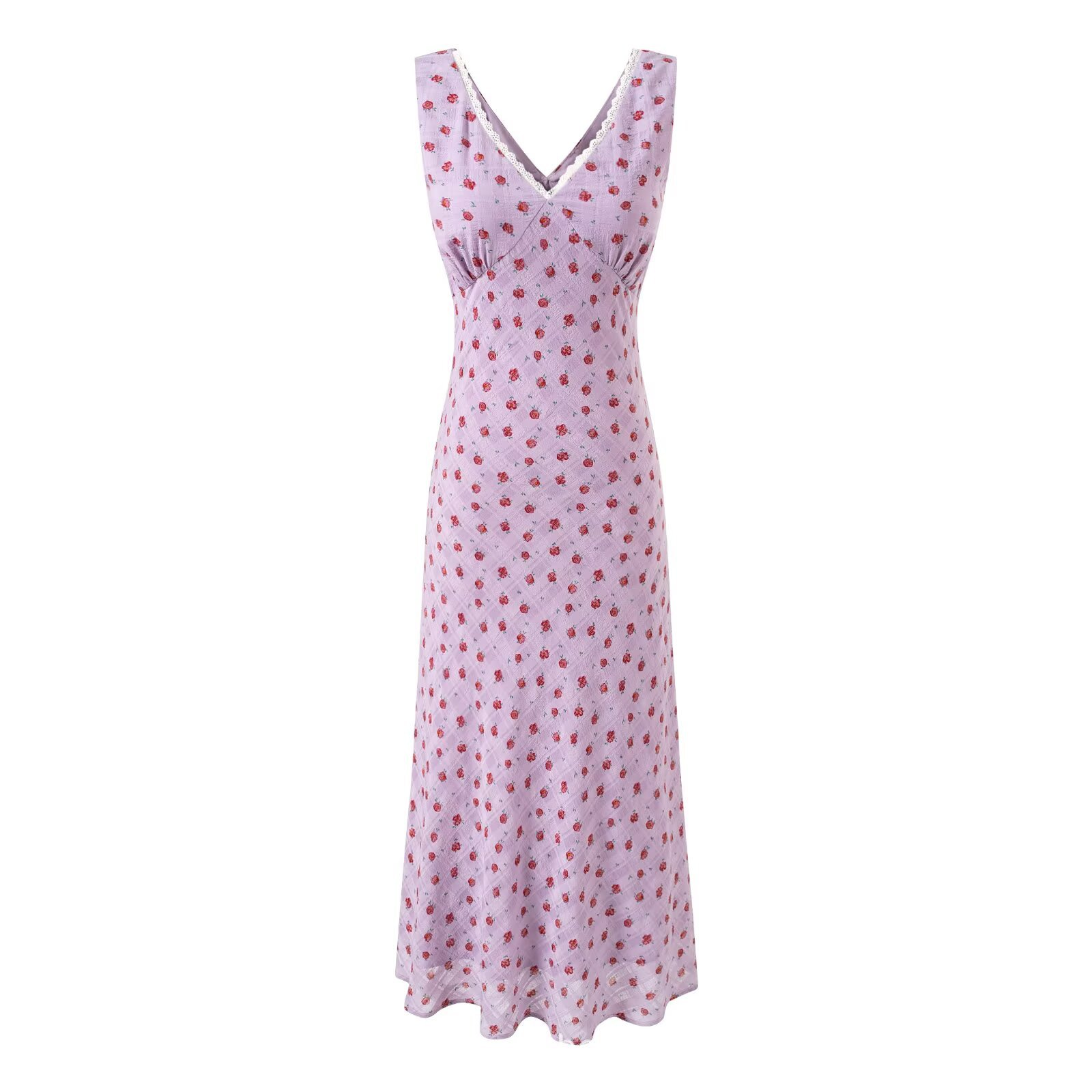 Women’s Sleeveless V-Neck Dress Available in Short and Maxi Lengths