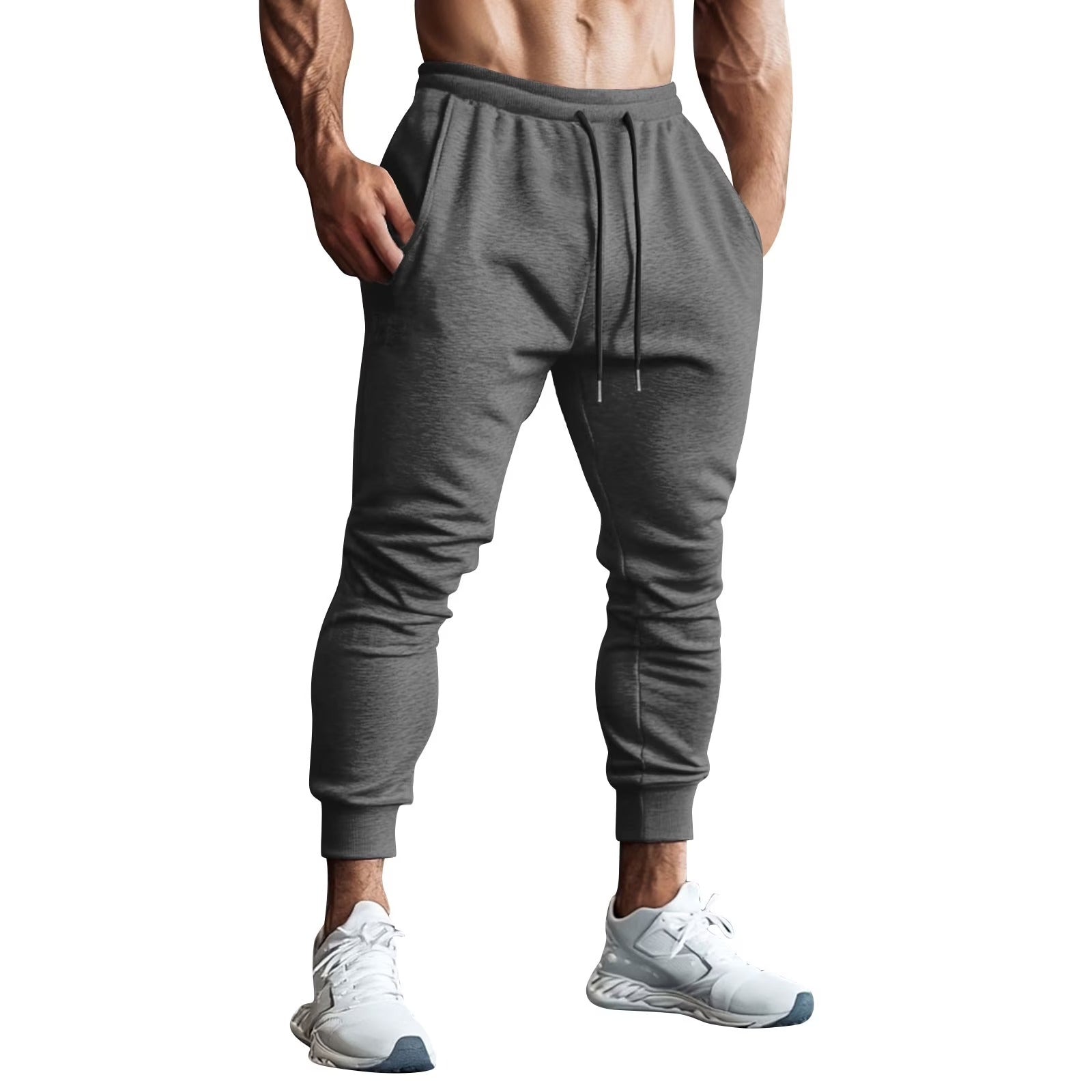 Comfortable Jogging Pants for Men  Sports Pants with Elastic Waistband