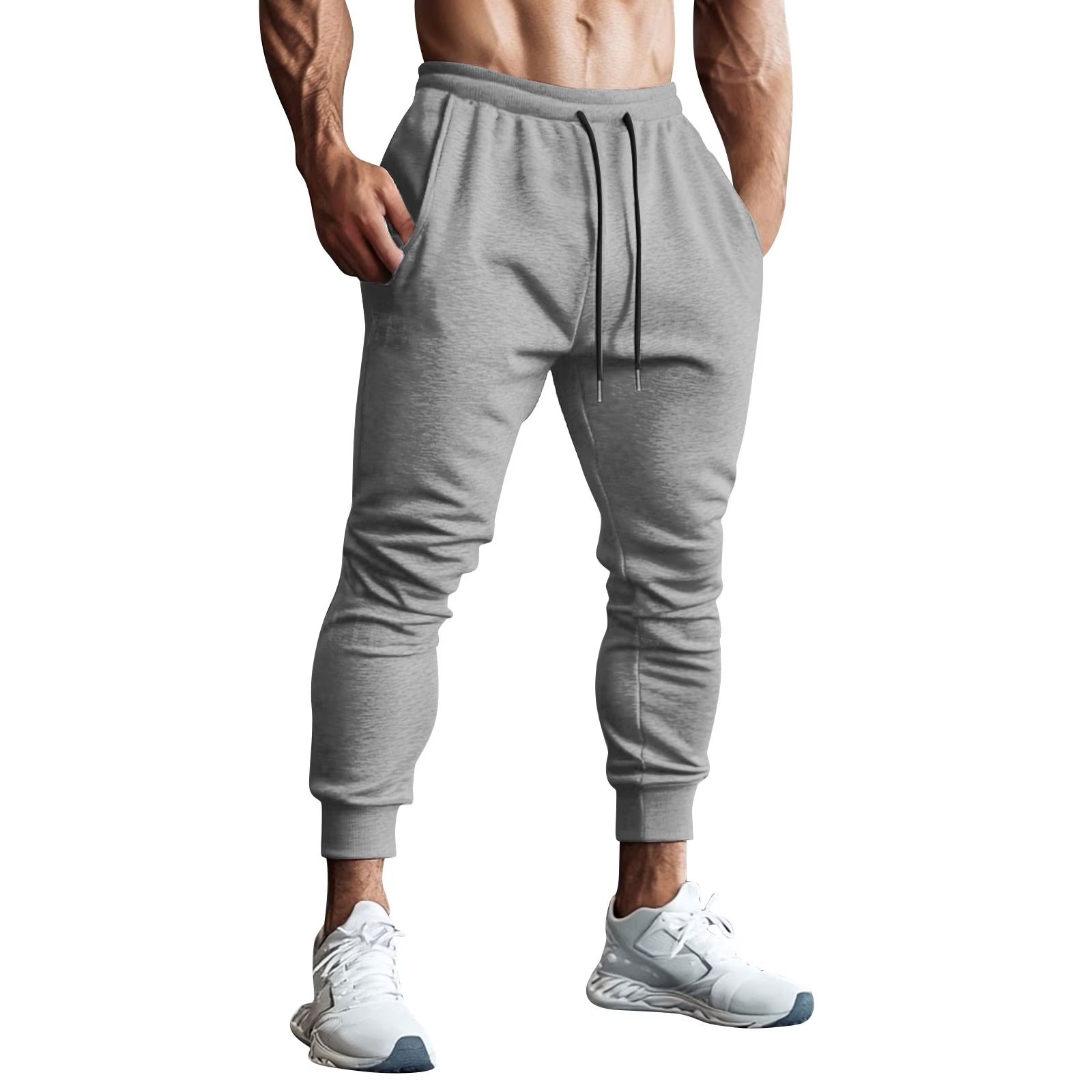 Comfortable Jogging Pants for Men  Sports Pants with Elastic Waistband