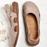 Womens Orthopedic Sandals with Contoured Footbed and Adjustable Strap