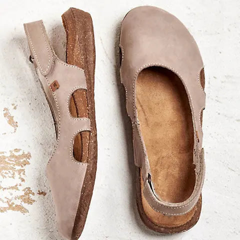 Womens Orthopedic Sandals with Contoured Footbed and Adjustable Strap