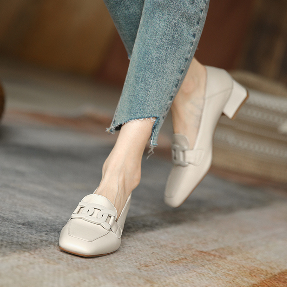 Women's Loafers with Slip On and Orthopedic Sole